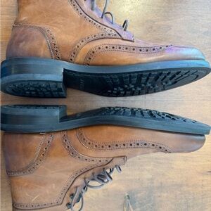 Brown Leather Men's Boots
